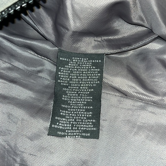 Vince Camuto Charcoal Grey Winter Parka - Picture 7 of 7